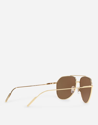 Sončna očala Dolce & Gabbana Dolce & Gabbana Icons Gold Edition Aviator Sunglasses Kovinski | VG2166VM2F99V000, 3