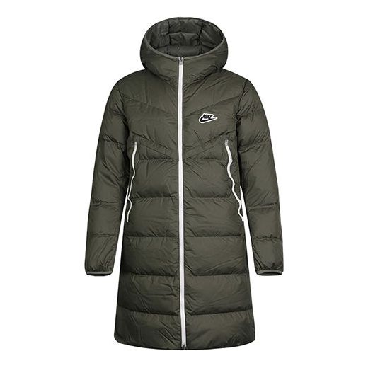 Parka Nike Sportswear Down Windrunner Coat Zelena | CU4409-380