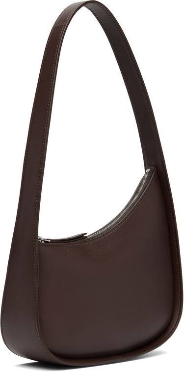 Torba za čez ramo The Row The Row Half Moon Shoulder Bag Rjava | W1249-L614, 2