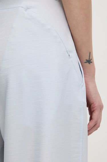 Hlače Y-3 Y-3 Sport Uniform Wide Leg High Waist Pants Modra | JM7801, 5