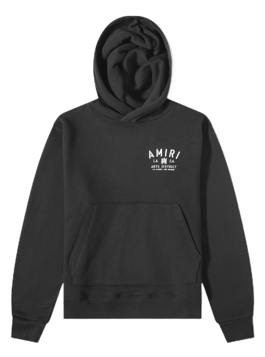 Pulover AMIRI Stencil Hoody Črna | PF22MJH034-001