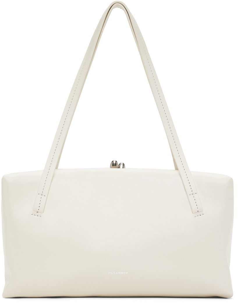 Torbica Jil Sander Jil Sander Goji Pillow Small Bag Bela | J08WD0078_P5635