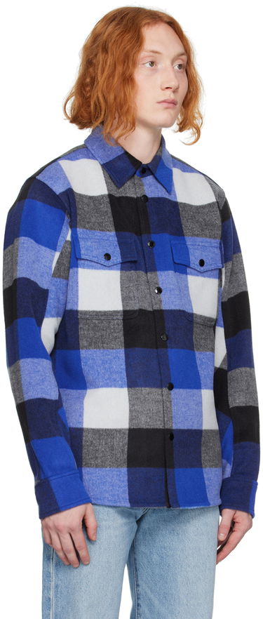 Srajce rag & bone Rag & Bone Plaid Jack Shirt Modra | MBW22HA389RTML, 1