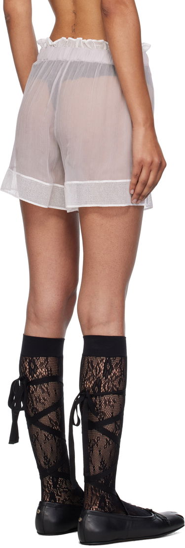 Kratke hlače Ann Demeulemeester Ann Demeulemeester Gilla Lace Boxer Shorts Siva | B0012822-FA608-050, 2