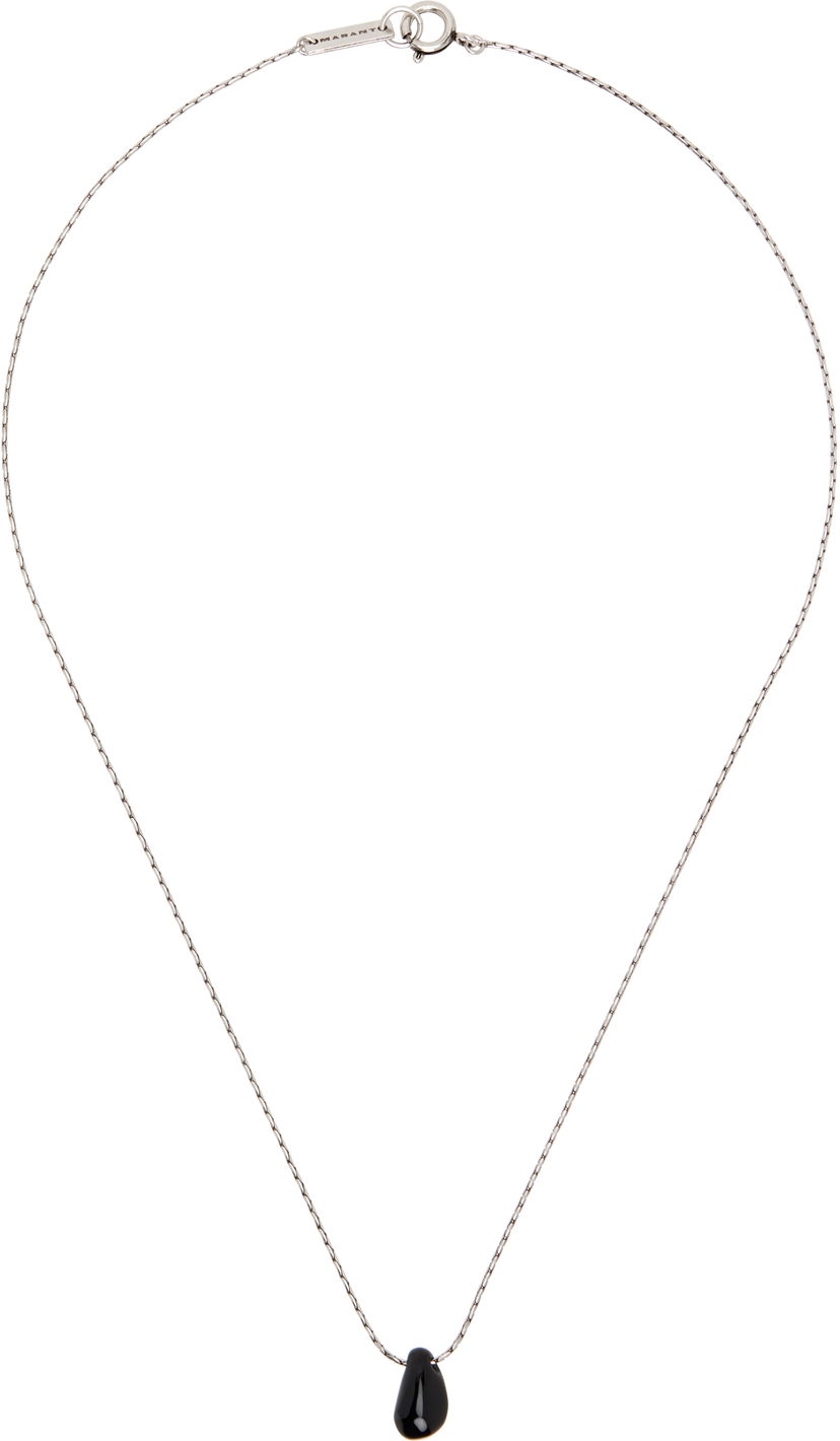 Ogrlica ISABEL MARANT Isabel Marant Stone Pendant Necklace Kovinski | 25PCO0146HA-C1B05T