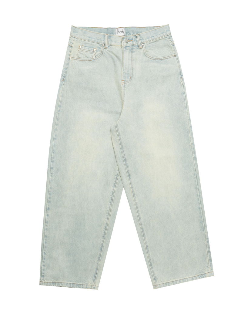 Kavbojke Arte Antwerp Arte Antwerp Wide-Leg Denim Pants Modra | SS25-091P