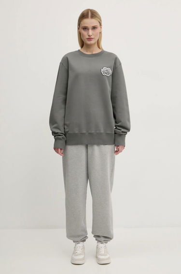 Pleteni pulover Filling Pieces Filling Pieces Gowtu Crewneck Sweatshirt with Applique Siva | 74533926002, 9