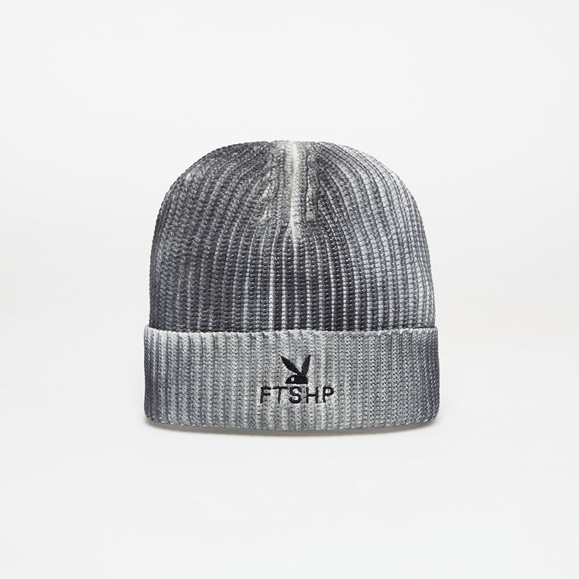 Beanie Footshop Playboy x FTSHP Overdye Beanie Black Siva | FTSHP_537