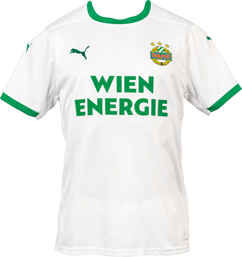 Dres Puma SK Rapid Wien 3rd Jersey 2025/26 Bela | skr605831-01