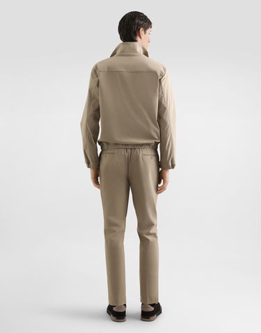 Hlače Dolce & Gabbana Dolce & Gabbana Nylon Canvas Trousers Bež | GW13ETFUUDDM2827, 2