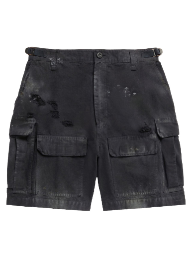 Kratke hlače Balenciaga Cargo Shorts Črna | 746516TKP271000
