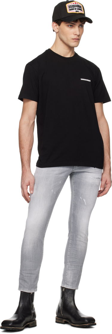 Kavbojke DSQUARED2 Dsquared2 Skater Jeans Siva | S74LB1656_S30260, 3