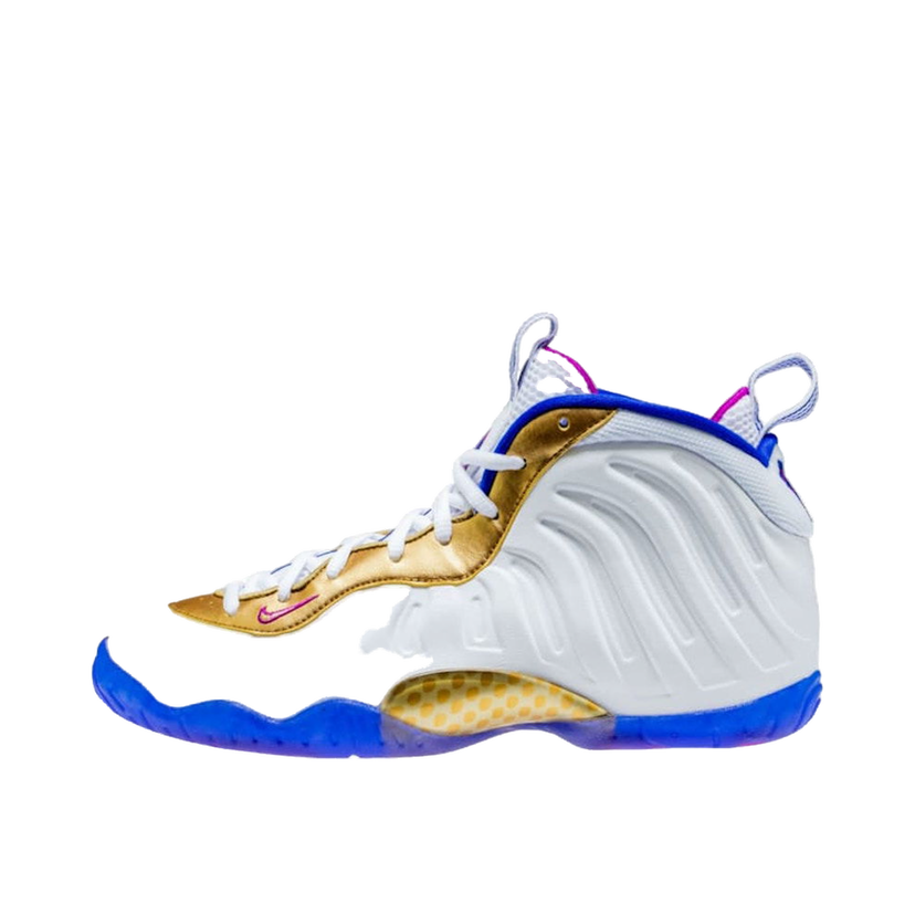 Superge in čevlji Nike Air Foamposite One Peanut Butter & Jelly Bela | 644791-103