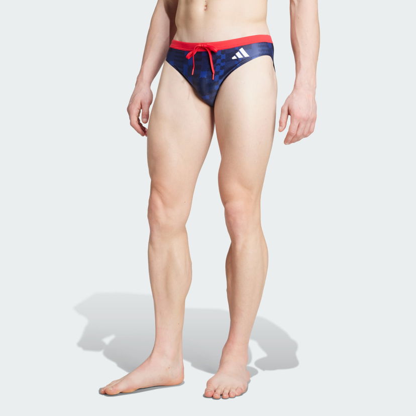 Kopalke adidas Performance Tom Daley Swim Trunks Modra | JV7204