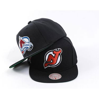Kapa Mitchell & Ness New Jersey Devils Top Spot Snapback Črna | HHSS6743-NJDYYPPPBLCK, 3