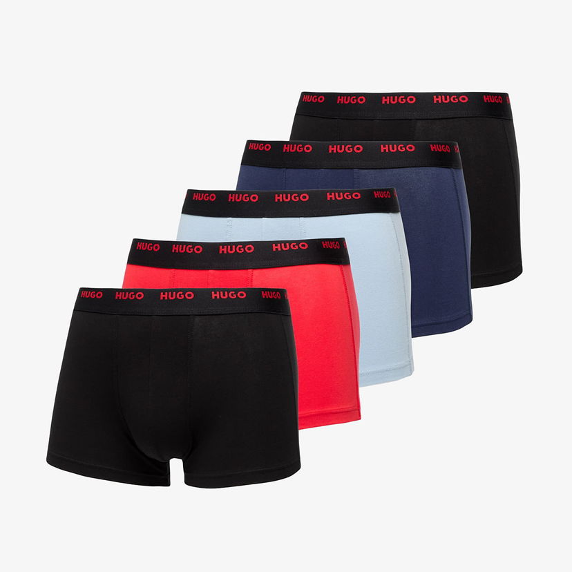 Boksarice BOSS Hugo Boss Trunk 5-Pack Boxer Briefs Večbarvna | 50532619-965