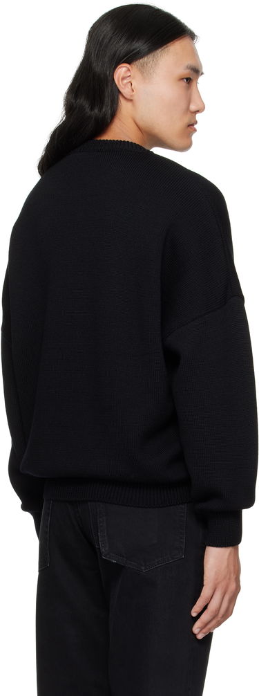 Pleteni pulover 032C 032c Selfie Knit Sweater Črna | F25-URK-1511-000, 2
