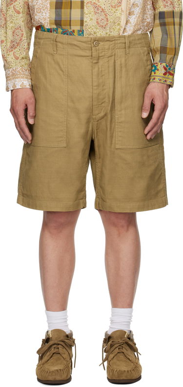 Kratke hlače Engineered Garments Engineered Garments Fatigue Shorts Rjava | 25S1E003, 0