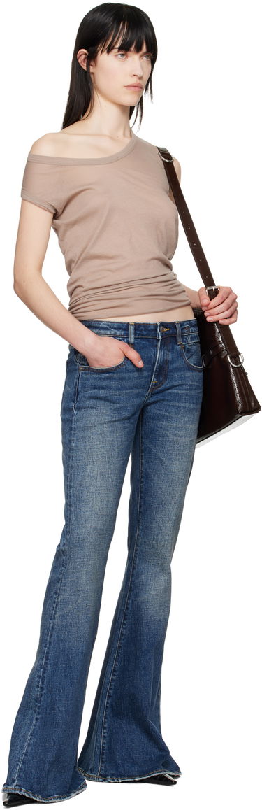 Kavbojke R13 R13 Overflow Boy Flare Jeans Modra | R13WD142-D275A, 3