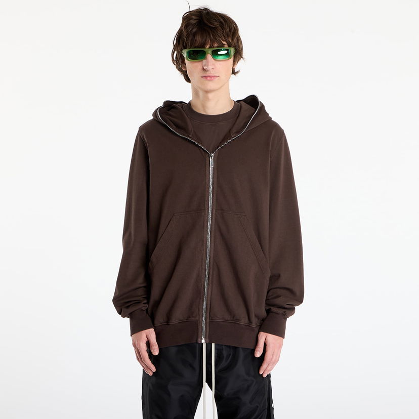 Pulover Rick Owens Jumbo Gimp Hoodie Rjava | DU02E7283 RIG 78