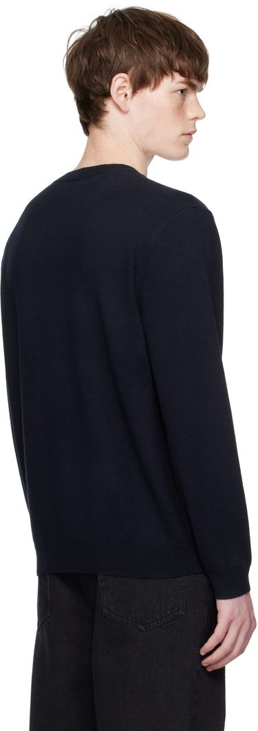 Pleteni pulover A.P.C. A.P.C. Evan Argyle Sweater Mornarica | WVBDR-H23419, 2