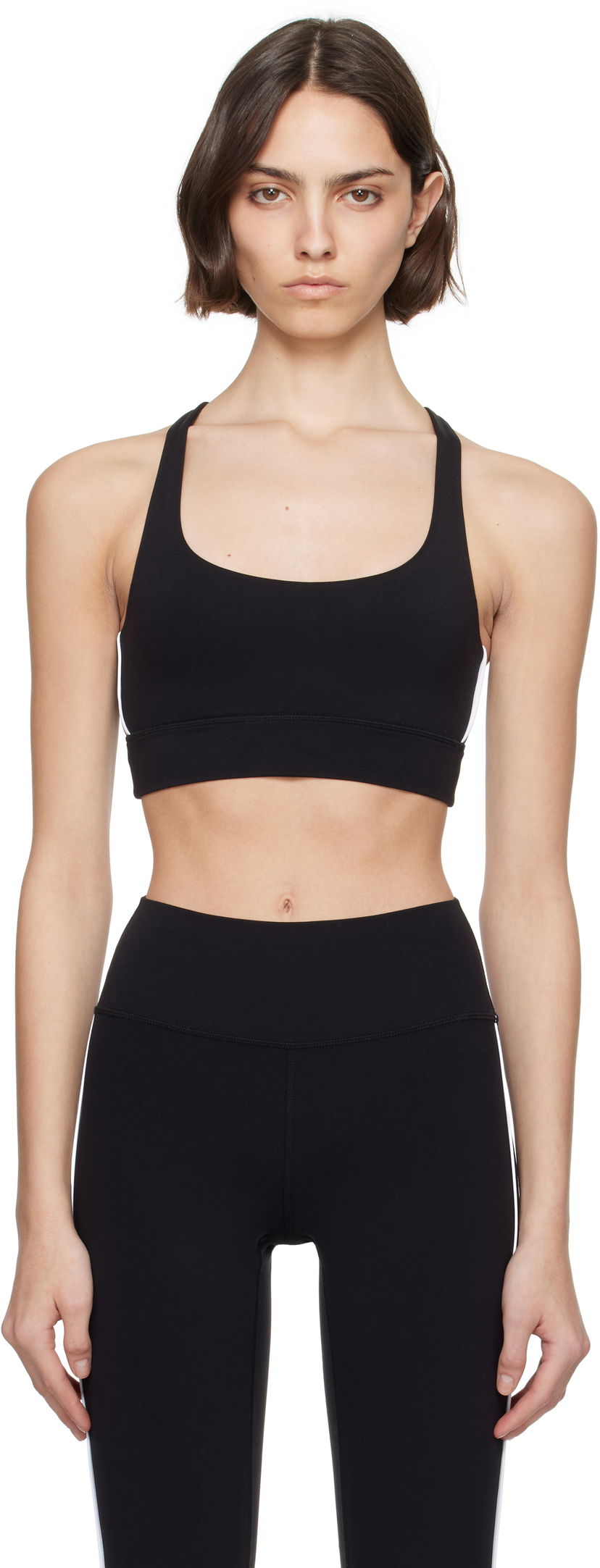 Modrček Sporty & Rich Sporty & Rich Bold Health Sports Bra Črna | TO058622324BA01