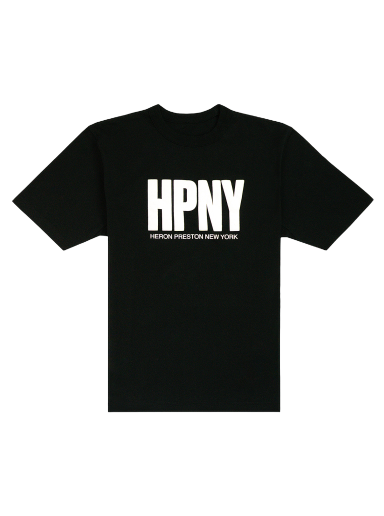 Majica HERON PRESTON HPNY Tee Črna | HMAA032C99JER0051001