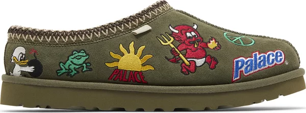 Superge in čevlji UGG Palace x Tasman Slipper "Burnt Olive" Zelena | 1157290-BTOL