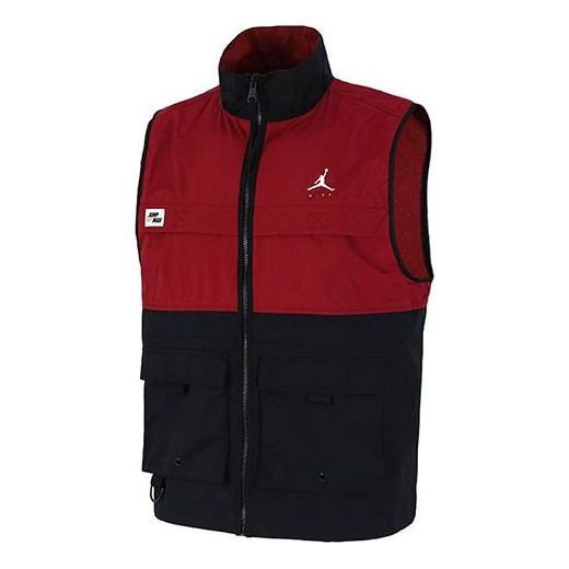 Telovnik Jordan Jordan Splicing Vest Rdeča | DC7305-677
