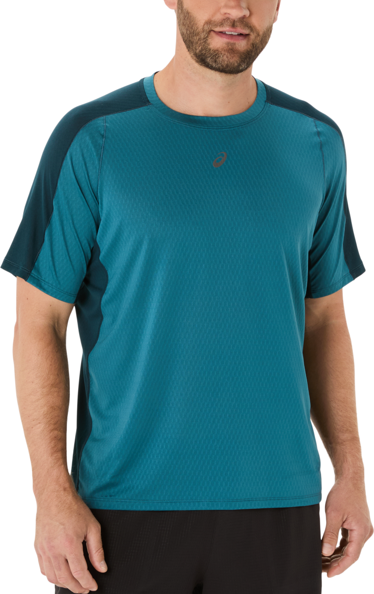 Majica Asics Fujitrail Elite Short Sleeve Running T-Shirt Turkizna | 2011d264-400