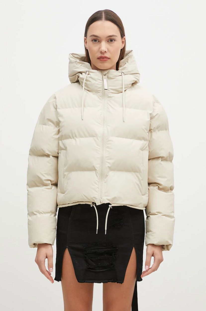 Puhovka Rains Alta Short Puffer Jacket Bež | 15150.26
