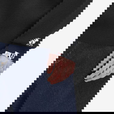 Pleteni pulover AAPE by A Bathing Ape AAPE Union Monogram Knit Sweater Črna | AAPKNMB370XXNBKX, 5