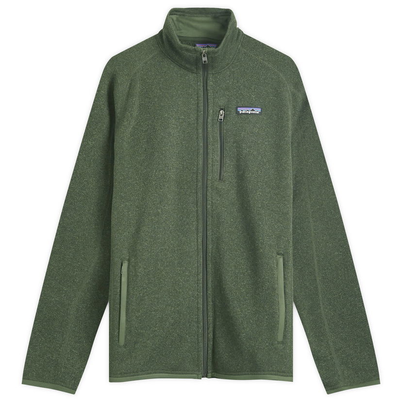 Pleteni pulover Patagonia Sweater Jacket Better Large Zelena | 25528-TPGN