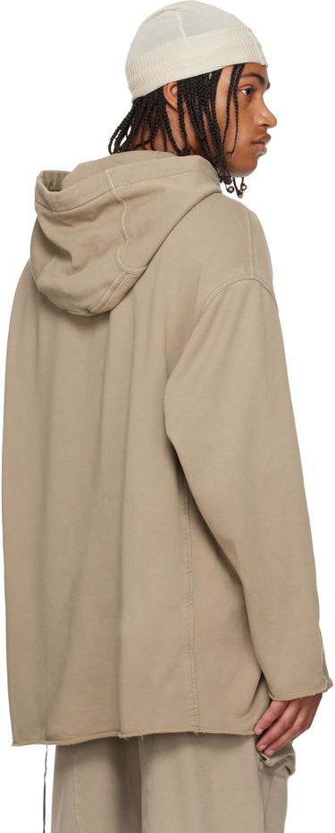 Pulover Rick Owens DRKSHDW Concordians Peter Hoodie Bež | DU02E7280 FP, 2