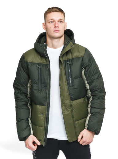 Puhovka Under Armour CGI Down Blocked Jacket Zelena | 1364895-310