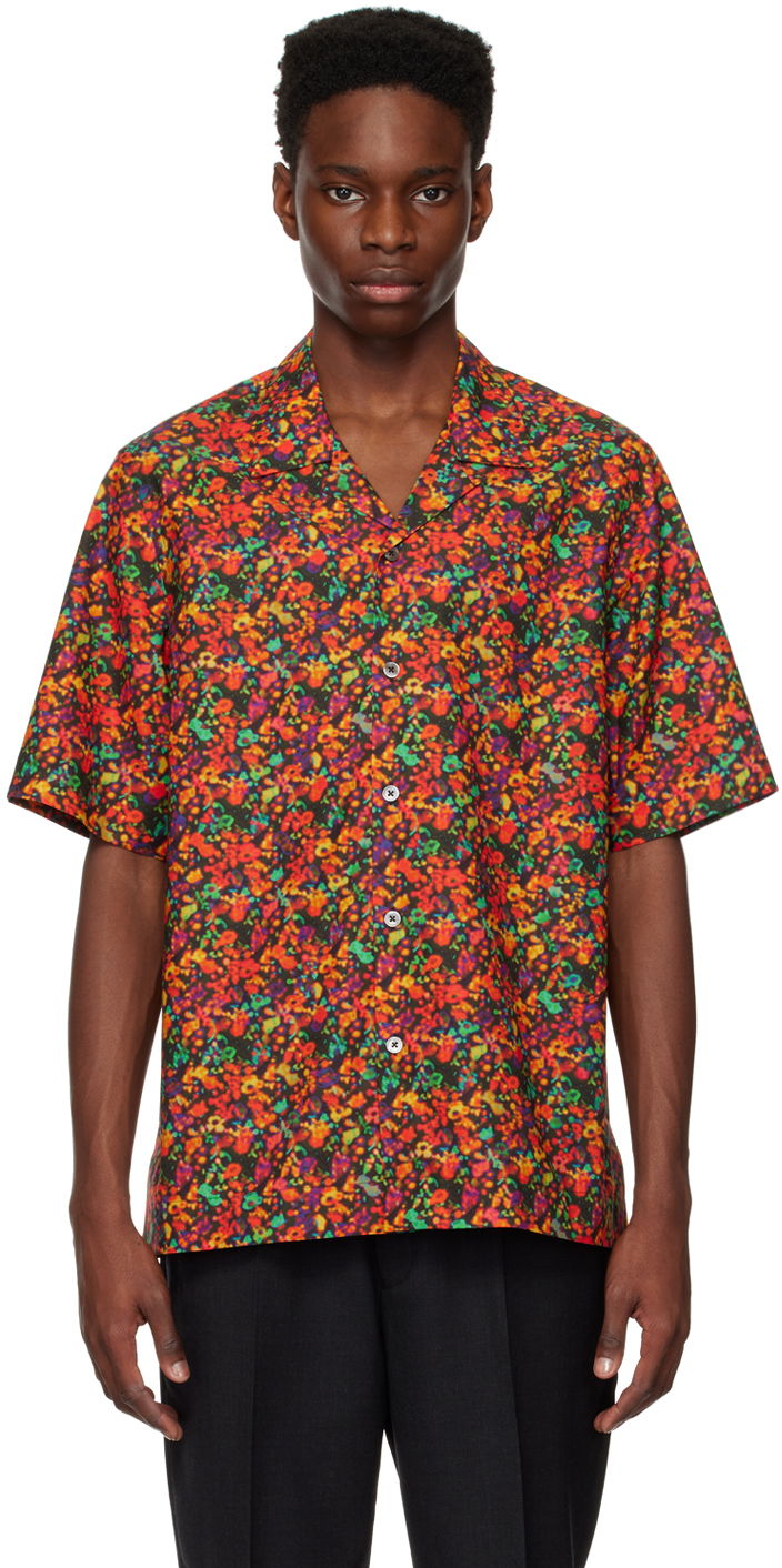 Srajce Paul Smith Paul Smith Twilight Floral Short Sleeve Shirt Večbarvna | M1R-905U-J01830-25