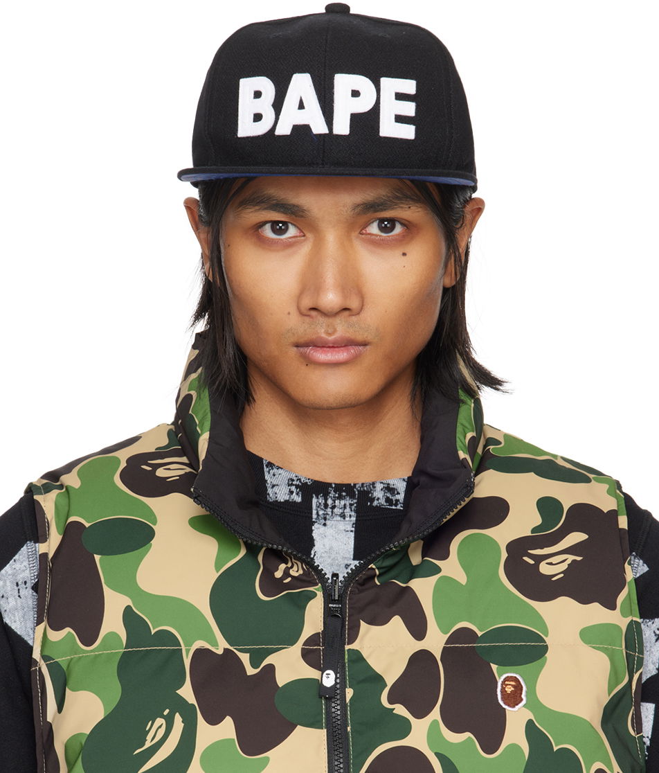Kapa BAPE Patch Snap Back Cap Črna | 001CPJ801009M, 0