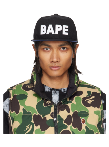 Kapa BAPE Patch Snap Back Cap Črna | 001CPJ801009M