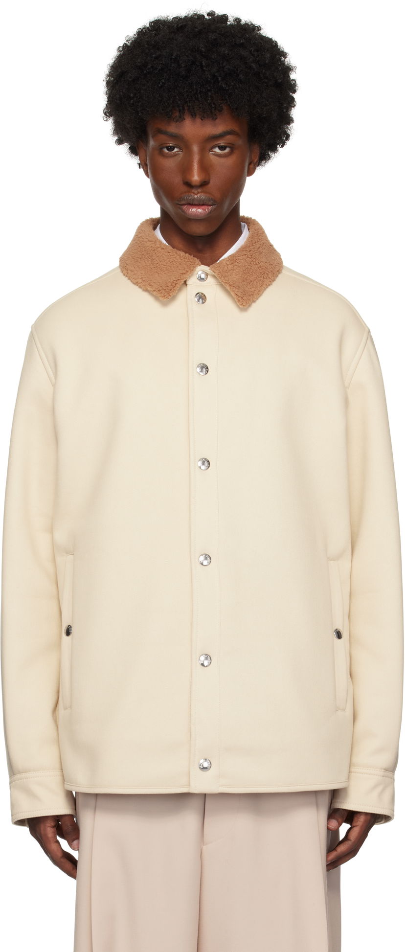 Vetrovka Moncler Camica Jacket Bež | J20912F000135980X