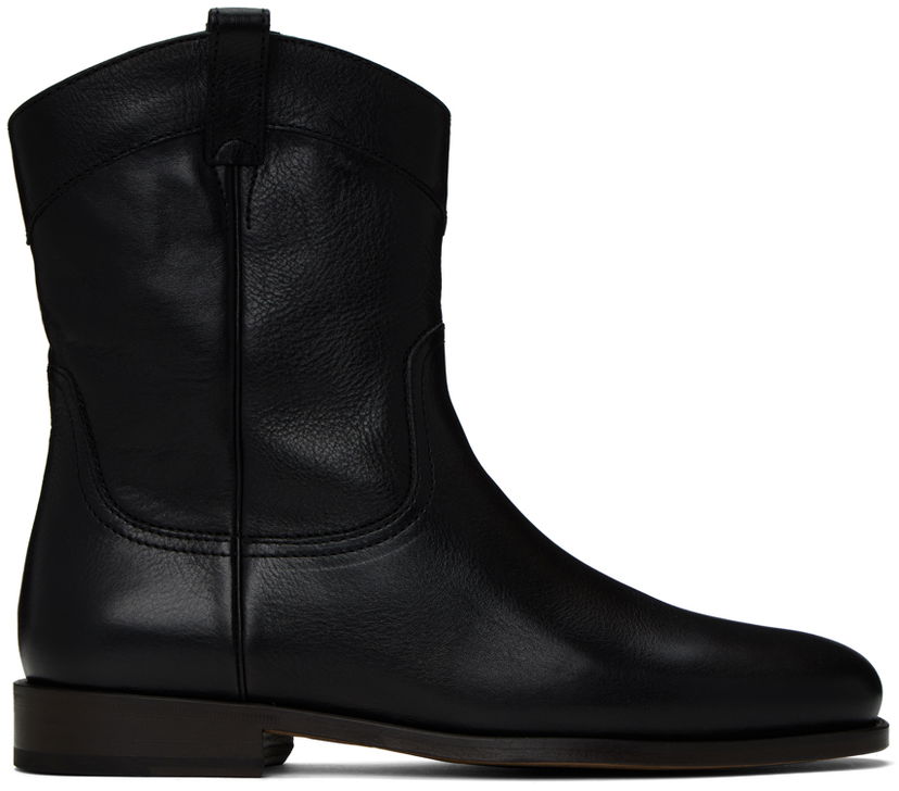 Oblačila LEMAIRE Lemaire New Western Chelsea Boots Črna | FO0053 LL185