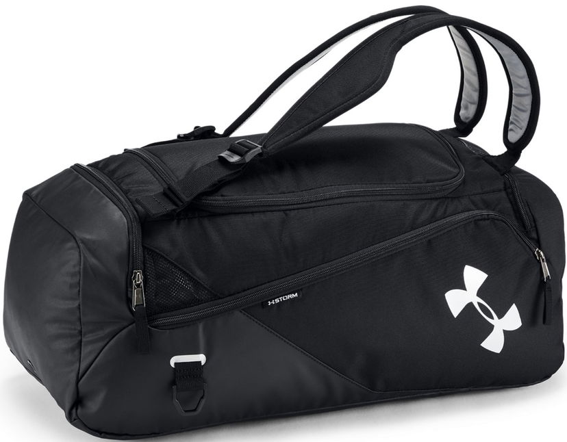 Nahrbtniki in torbe Under Armour UA Contain Duo SM BP Duffle-BLK Črna | 1381920-001