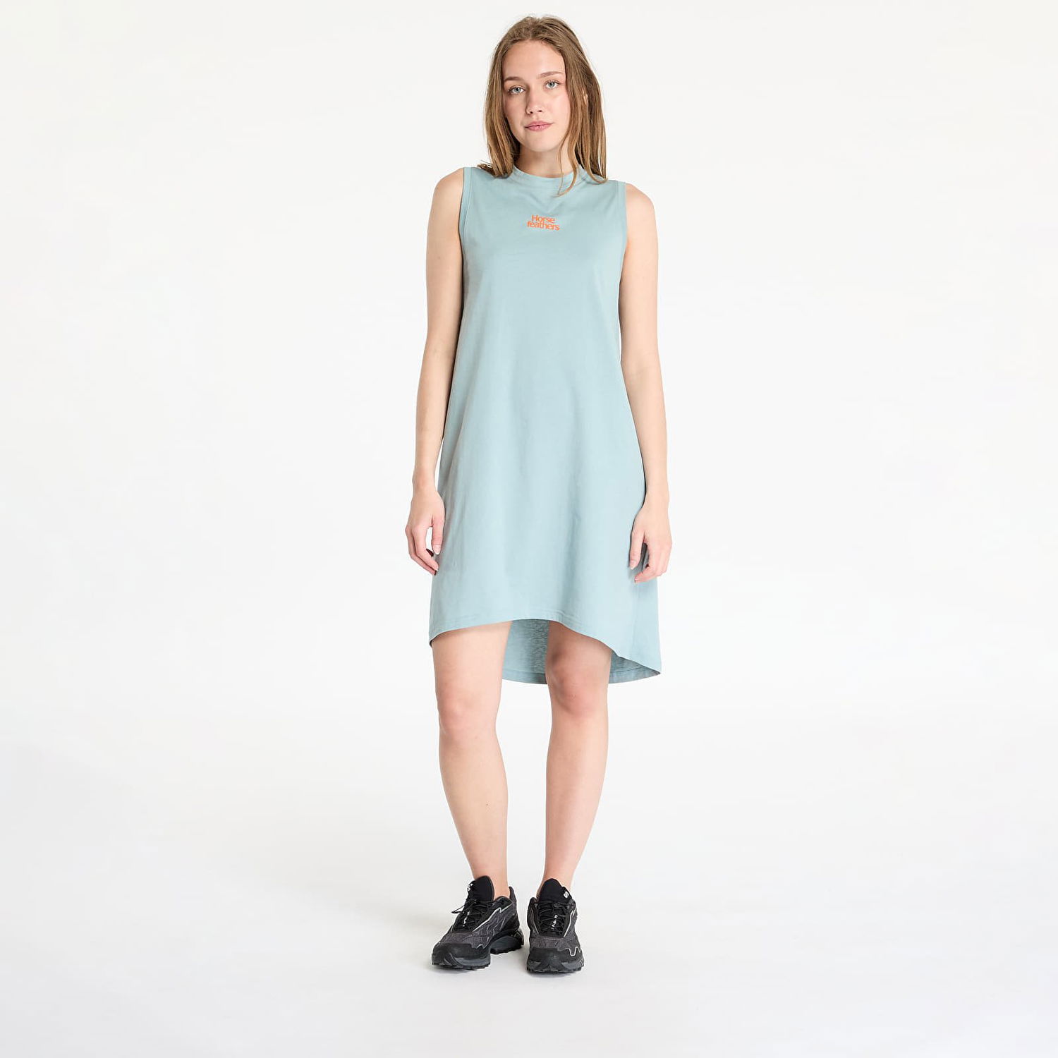 Obleke Horsefeathers Horsefeathers Nya Sleeveless Dress Turkizna | SW936B, 0
