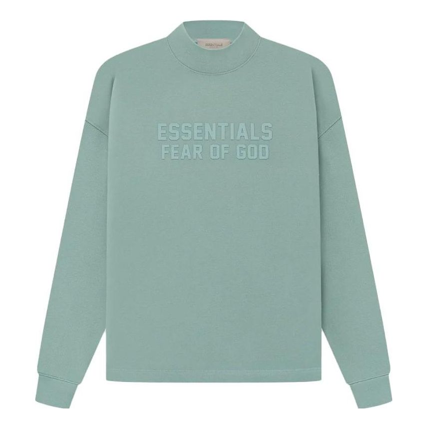 Pleteni pulover Fear of God Essentials Relaxed Crewneck Zelena | FOG-SS23-023, 0