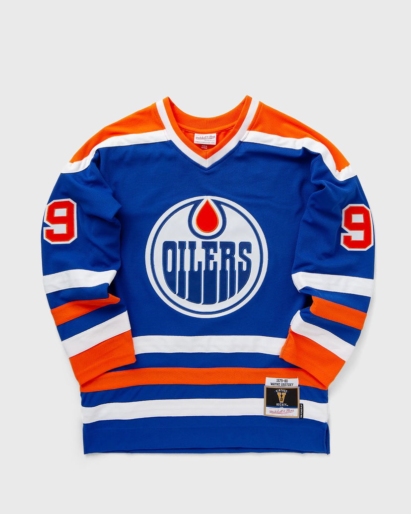 Dres Mitchell & Ness NHL Edmonton Oilers 1979 WAYNE GRETZKY #99 Jersey Modra | JY8745-EDOROYA
