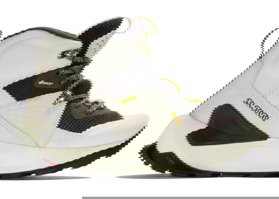 Superge in čevlji Salomon Elixir Mid Gore-Tex Vanilla Ice Lemon Bež | L47296000, 0