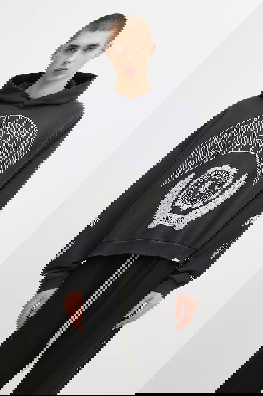 Pulover Represent Clo Represent Legacy Crest Hoodie Črna | MLM100372, 0