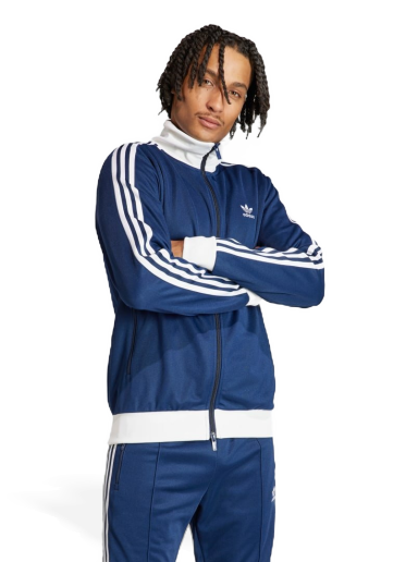 Jakna adidas Originals Adicolor Classics Beckenbauer Track Jacket Mornarica | IP0418