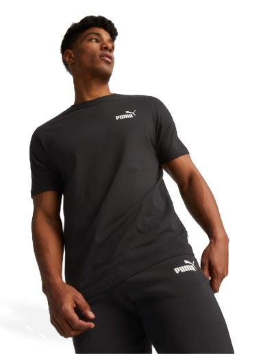 Majica Puma Essentials Small Logo Tee Črna | 586668_01