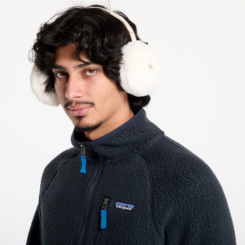 Kape in klobuki New Era Earmuffs Faux Fur Stone/ Stone Bela | 60580518