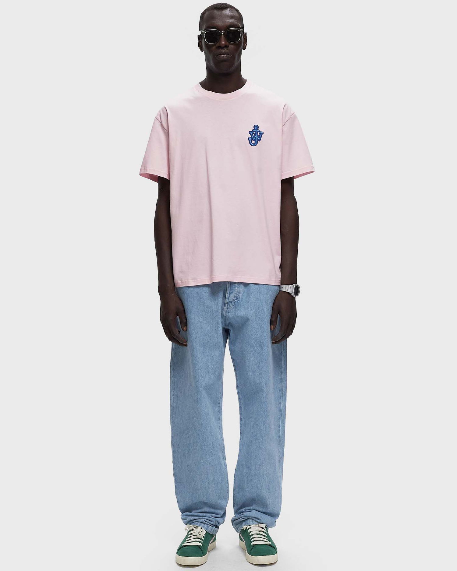 Majica JW Anderson ANCHOR PATCH TEE Roza | JT0061-PG0772-324, 1